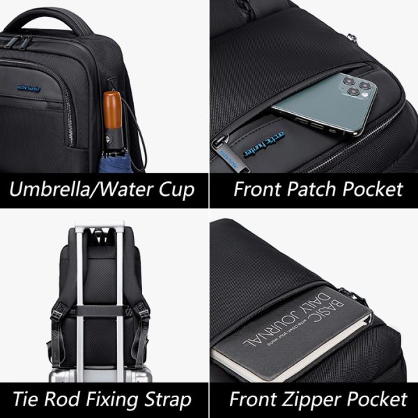 Arctic Hunter B00477 Anti-Theft Backpack ওয়াটারপ্রুফ ল্যাপটপ ব্যাগ 15.6 Best Office & Travel Bag Price in BD (1)